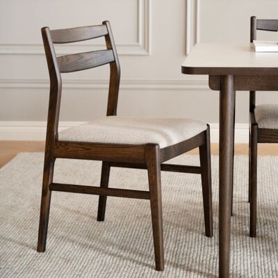 Rowico Home Kerwin tuoli tammi/vaalea beige 5029 Abby 121